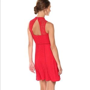NWT Bebe Lace Open Back Dress $158 (Size 4)